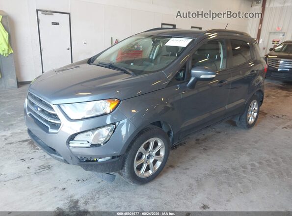 MAJ6P1UL5JC182977 2018 FORD ECOSPORT Серый Передняя левая четверть