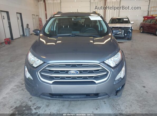 MAJ6P1UL5JC182977 2018 FORD ECOSPORT Серый Вид щитка приборов