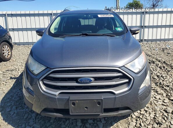 MAJ6P1UL5JC187760 2018 FORD ECOSPORT Серый Вид спереди