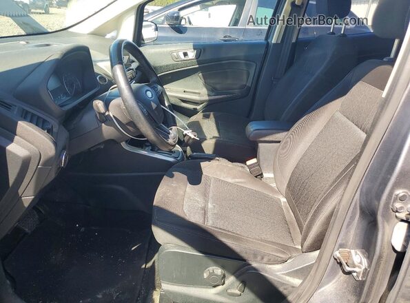 MAJ6P1UL5JC187760 2018 FORD ECOSPORT Серый Вид салона спереди