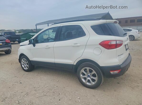 MAJ6P1UL5JC213550 2018 FORD ECOSPORT Белый Задняя левая четверть