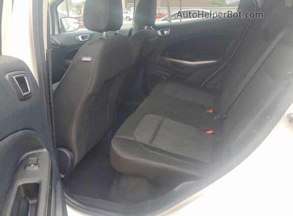 MAJ6P1UL5JC213550 2018 FORD ECOSPORT Белый Вид задней части салона