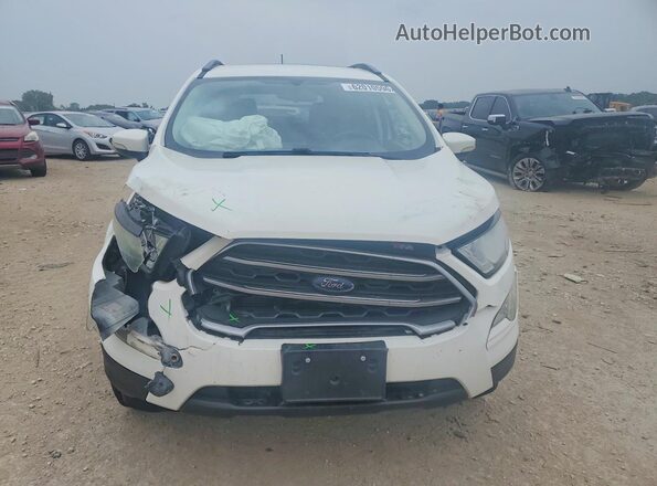 MAJ6P1UL5JC213550 2018 FORD ECOSPORT Белый Вид спереди