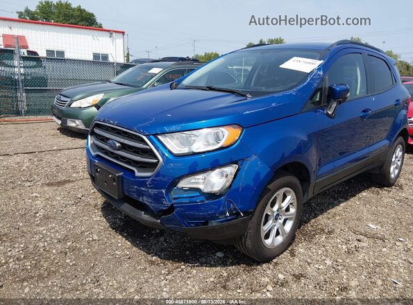 MAJ6P1UL6JC244242 2018 FORD ECOSPORT Blue Vista frontal