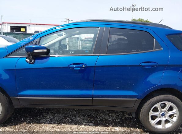 MAJ6P1UL6JC244242 2018 FORD ECOSPORT Blue Vista interior de 360 grados