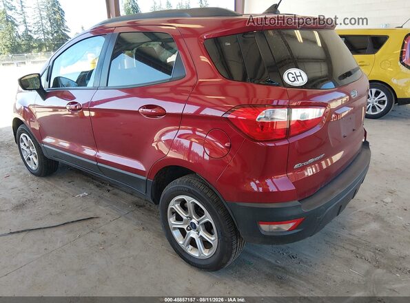 MAJ6P1UL7JC214389 2018 FORD ECOSPORT Red უკანა მარცხენა