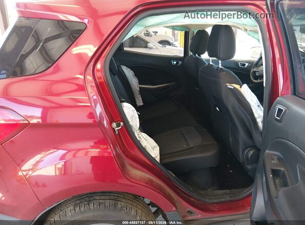 MAJ6P1UL7JC214389 2018 FORD ECOSPORT Red VIN კოდის სტიკერის ხედი