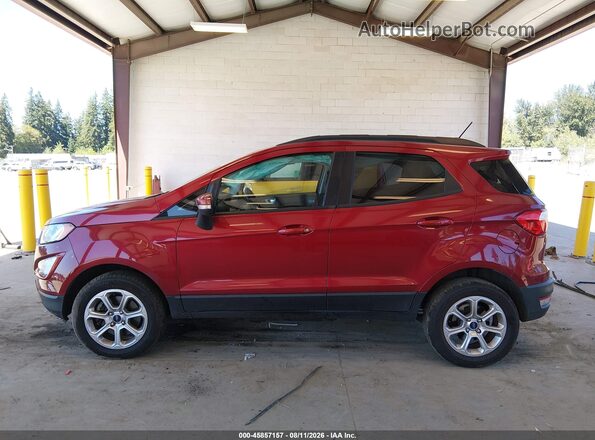 MAJ6P1UL7JC214389 2018 FORD ECOSPORT Red სალონის 360-გრადუსიანი ხედი