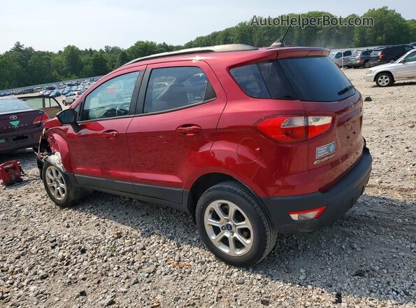 MAJ6P1UL7JC221813 2018 FORD ECOSPORT Red Tył lewy