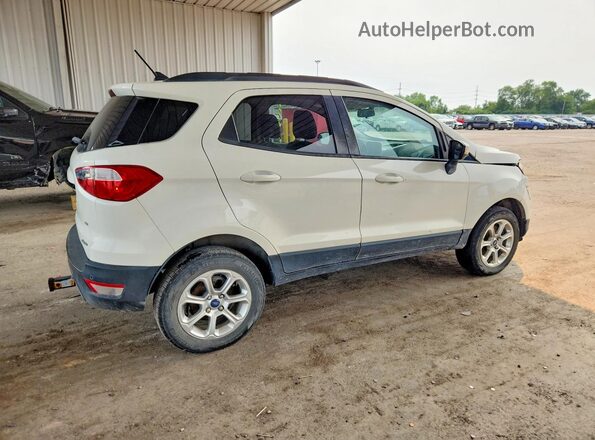 MAJ6P1UL8JC176008 2018 FORD ECOSPORT White Հետևի աջ