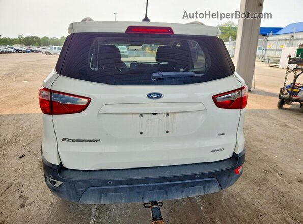 MAJ6P1UL8JC176008 2018 FORD ECOSPORT White Հետևի տեսք