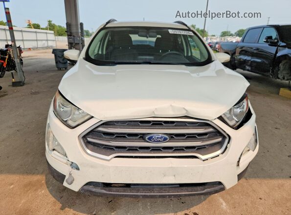 MAJ6P1UL8JC176008 2018 FORD ECOSPORT White Դիմացի տեսք