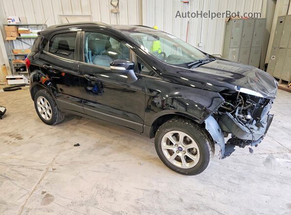 MAJ6P1UL8JC207158 2018 FORD ECOSPORT Black Delantero derecho