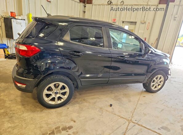 MAJ6P1UL8JC207158 2018 FORD ECOSPORT Black Trasero derecho