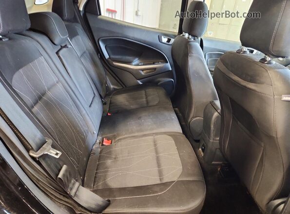 MAJ6P1UL8JC207158 2018 FORD ECOSPORT Black Vista de los asientos traseros