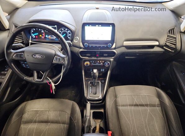 MAJ6P1UL8JC207158 2018 FORD ECOSPORT Black Vista del salpicadero