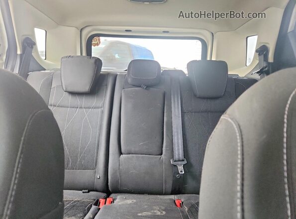 MAJ6P1UL9JC182951 2018 FORD ECOSPORT White Rear seats view