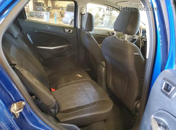 MAJ6P1UL9JC206178 2018 FORD ECOSPORT Blue უკანა სალონის ხედი