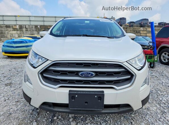 MAJ6P1UL9JC249015 2018 FORD ECOSPORT White Вид спереду