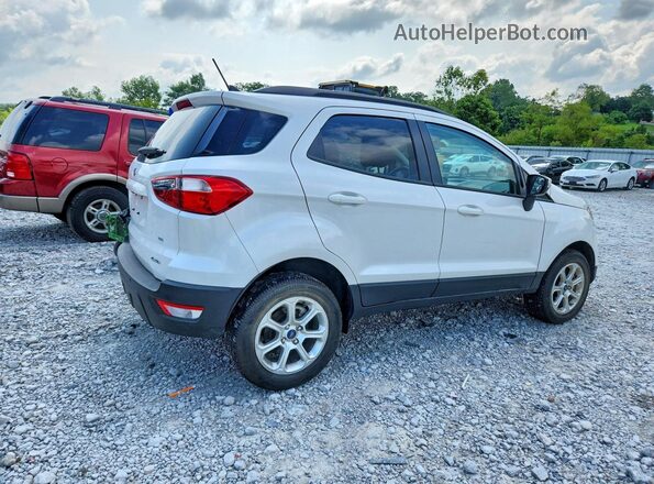 MAJ6P1UL9JC249015 2018 FORD ECOSPORT White Задня права чверть