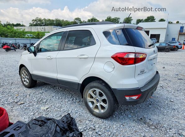 MAJ6P1UL9JC249015 2018 FORD ECOSPORT White Задня ліва чверть