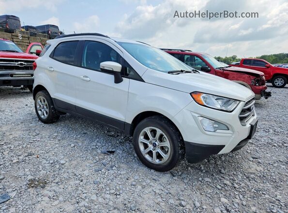 MAJ6P1UL9JC249015 2018 FORD ECOSPORT White Передня права чверть