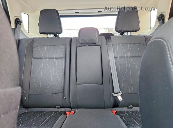 MAJ6P1UL9JC249015 2018 FORD ECOSPORT White Вид задніх сидінь