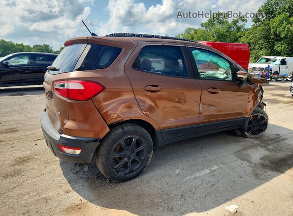 MAJ6P1ULXJC227864 2018 FORD ECOSPORT Коричневый Задняя правая четверть