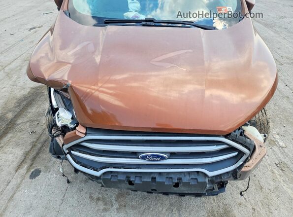 MAJ6P1ULXJC227864 2018 FORD ECOSPORT Коричневый Вид подкапотного пространства