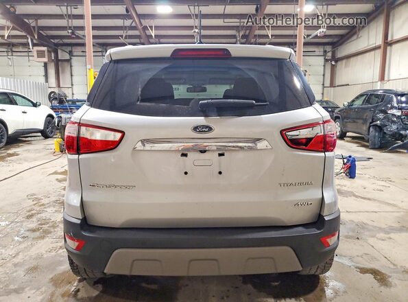 MAJ6P1WL0JC172810 2018 FORD ECOSPORT Silver Հետևի տեսք