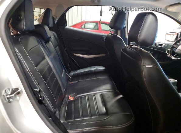 MAJ6P1WL0JC172810 2018 FORD ECOSPORT Silver Հետևի նստատեղերի տեսք