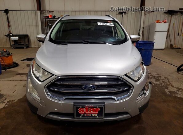 MAJ6P1WL0JC172810 2018 FORD ECOSPORT Silver Դիմացի տեսք