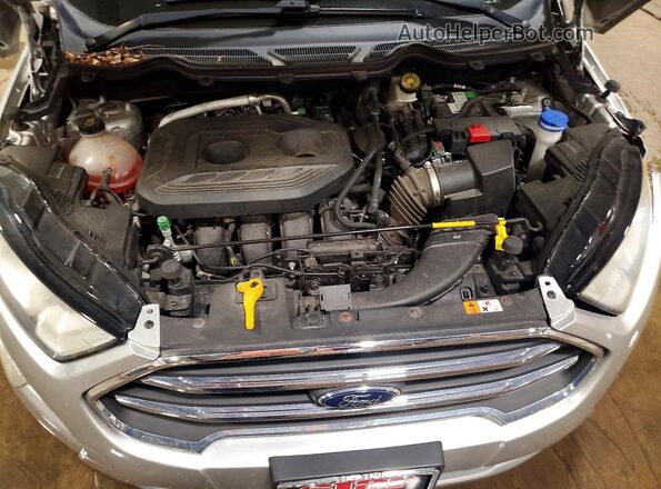 MAJ6P1WL0JC172810 2018 FORD ECOSPORT Silver Սալոնի հետևի տեսք