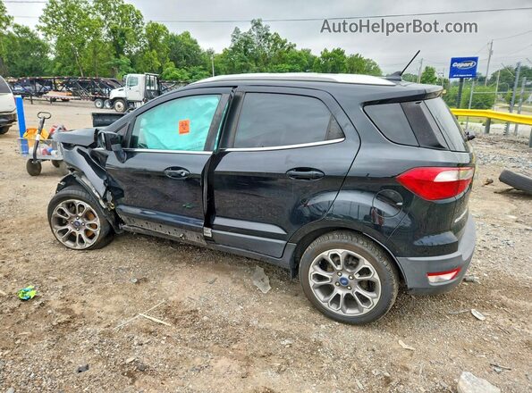 MAJ6P1WL2JC165759 2018 FORD ECOSPORT Black Tył lewy