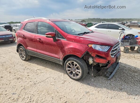 MAJ6P1WL2JC207931 2018 FORD ECOSPORT Red Առջևի աջ
