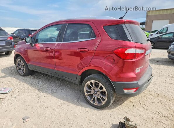 MAJ6P1WL2JC207931 2018 FORD ECOSPORT Red Հետևի ձախ