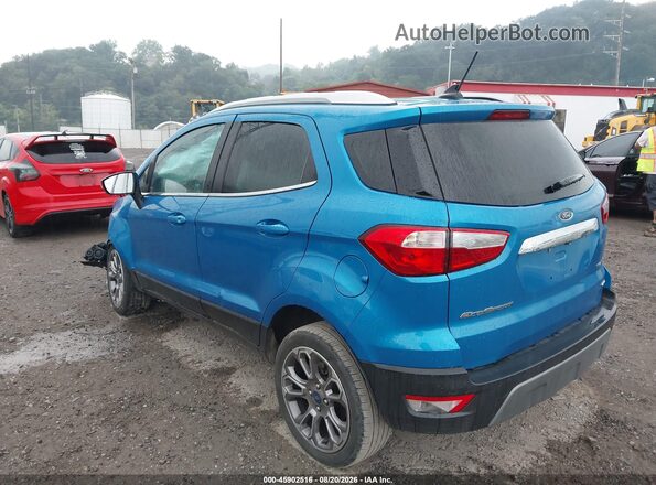 MAJ6P1WL4JC182689 2018 FORD ECOSPORT Синий Задняя левая четверть