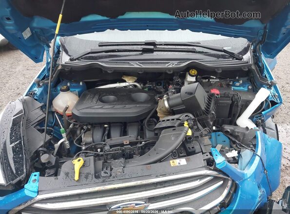 MAJ6P1WL4JC182689 2018 FORD ECOSPORT Синий Вид сзади