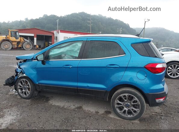 MAJ6P1WL4JC182689 2018 FORD ECOSPORT Синий Панорамный вид салона 360°