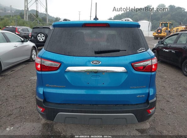 MAJ6P1WL4JC182689 2018 FORD ECOSPORT Синий 