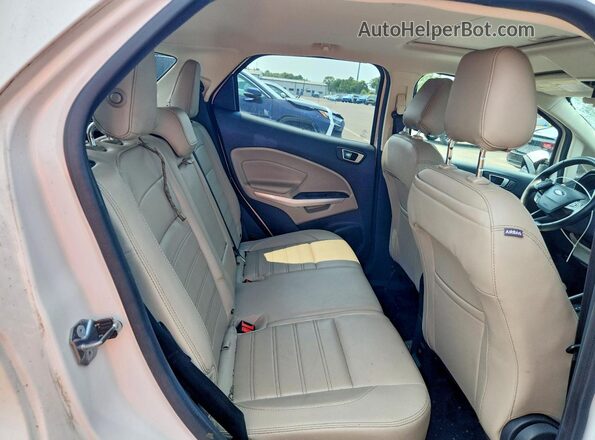 MAJ6P1WLXJC205716 2021 FORD ECOSPORT White Rear interior view