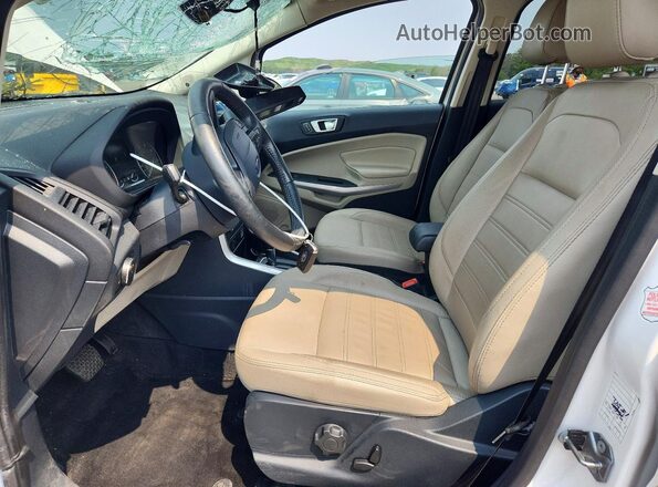 MAJ6P1WLXJC205716 2021 FORD ECOSPORT White Front interior view