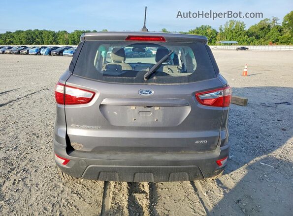 MAJ6S3FL0LC393658 2020 FORD ECOSPORT Gray Vista trasera