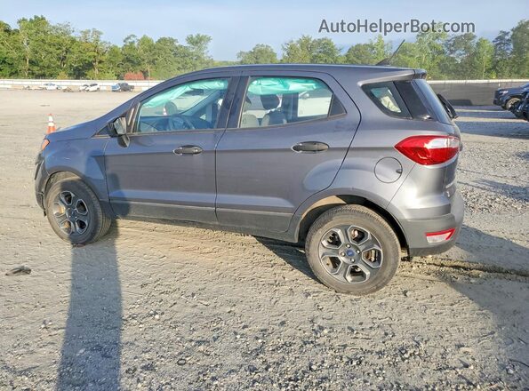 MAJ6S3FL0LC393658 2020 FORD ECOSPORT Gray Trasero izquierdo