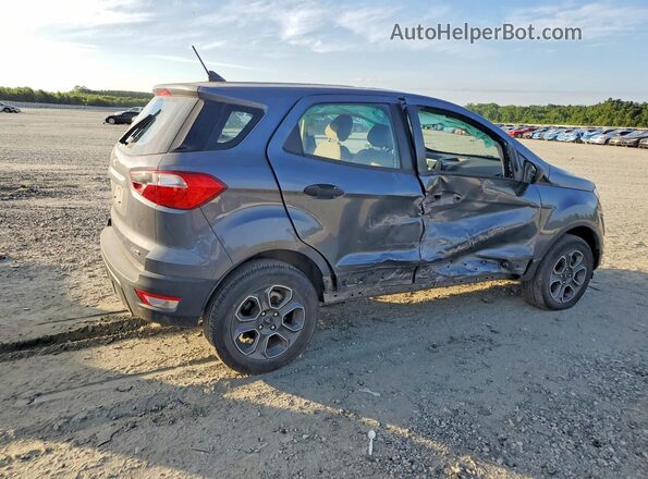 MAJ6S3FL0LC393658 2020 FORD ECOSPORT Gray Trasero derecho