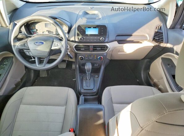 MAJ6S3FL0LC393658 2020 FORD ECOSPORT Gray Vista del salpicadero