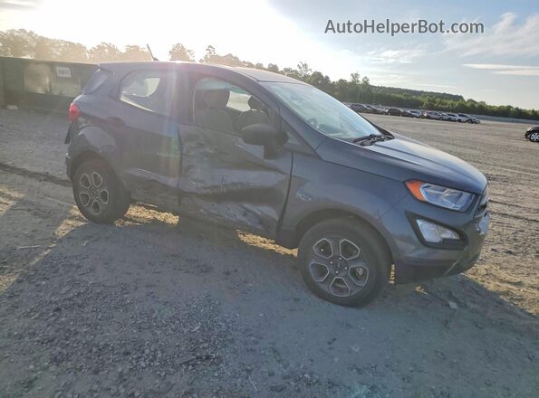 MAJ6S3FL0LC393658 2020 FORD ECOSPORT Gray Delantero derecho