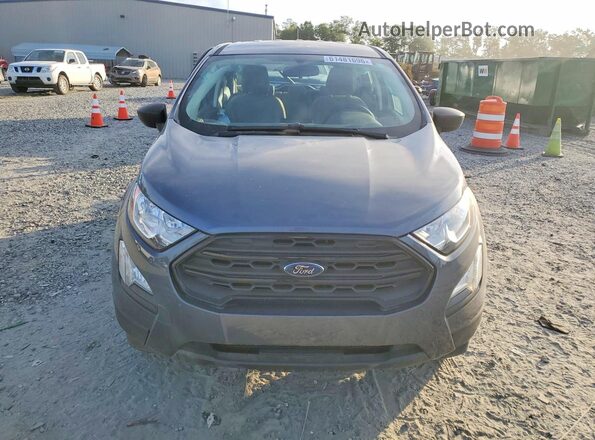 MAJ6S3FL0LC393658 2020 FORD ECOSPORT Gray Vista frontal