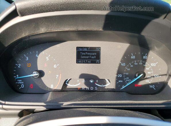 MAJ6S3FL0LC393658 2020 FORD ECOSPORT Gray Vista del cuadro de instrumentos