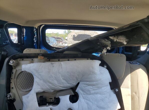 MAJ6S3FL1KC310513 2019 FORD ECOSPORT Blue Vista de los asientos traseros
